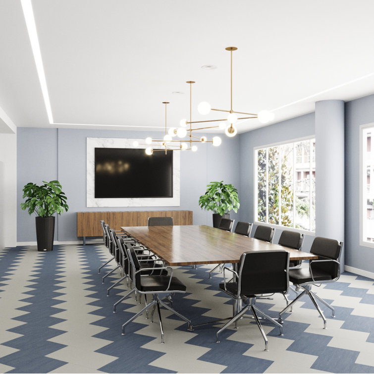 Silver Knit 12" x 24" Adhesive Vinyl Tile Flooring
