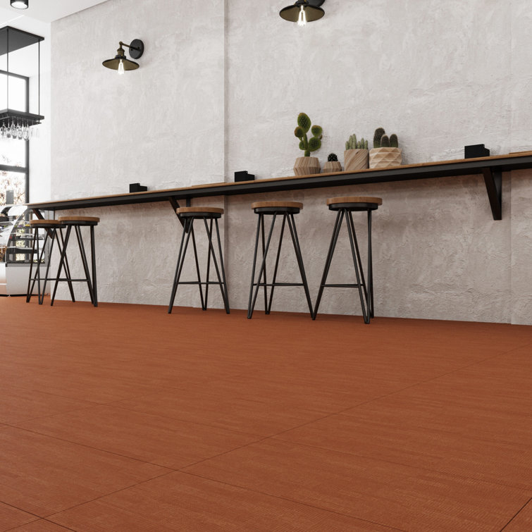 Marigold 12" x 24" Waterproof Adhesive Vinyl Tile Flooring