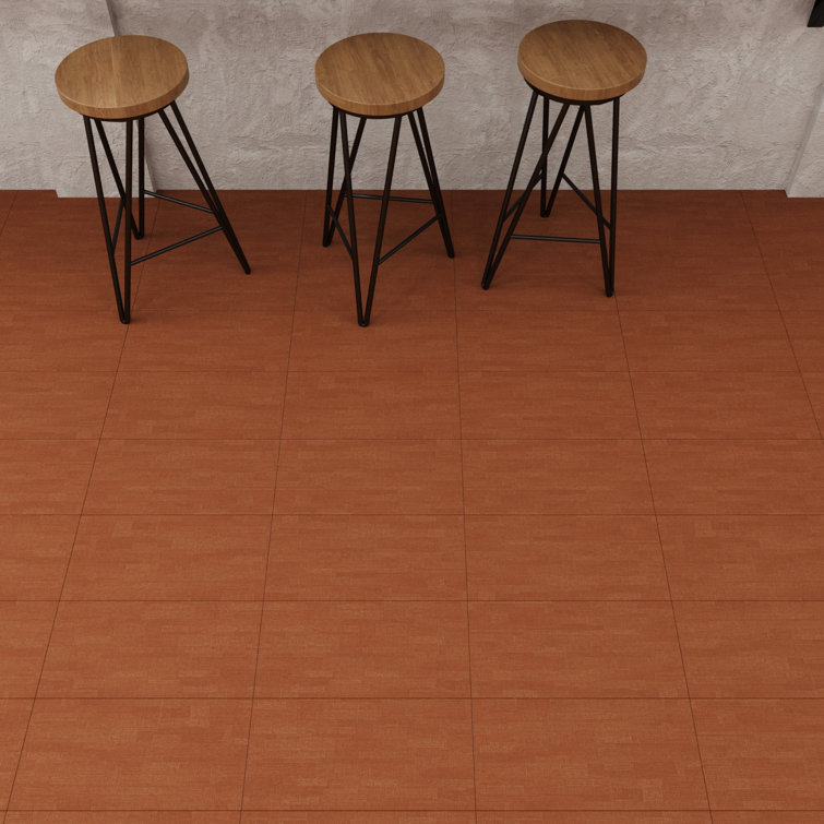Marigold 12" x 24" Waterproof Adhesive Vinyl Tile Flooring