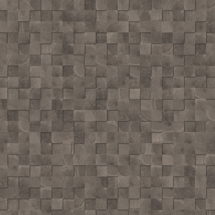 Faded Block 12" x 24" Adhesive Vinyl Tile Flooring