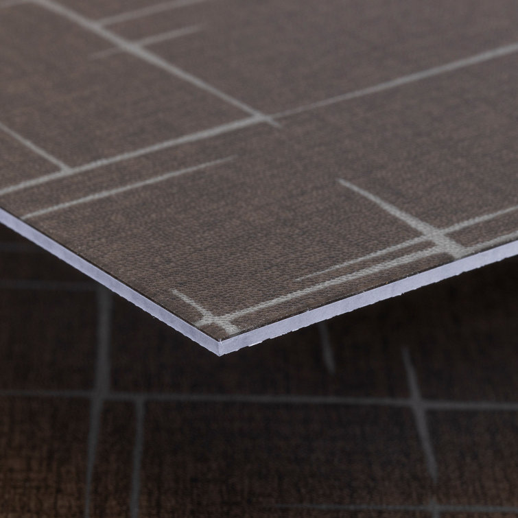 Bronze 12" x 24" Waterproof Luxury Vinyl Tile Flooring