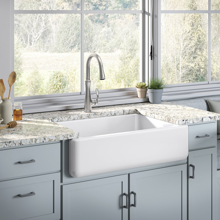 Vibrant Stainless Steel Pull-Down Kitchen Faucet with Spray