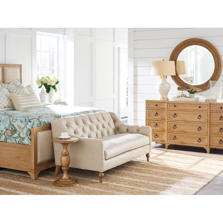 Sandstone Coastal Light Wood 68'' Dresser with Soft Close Drawers
