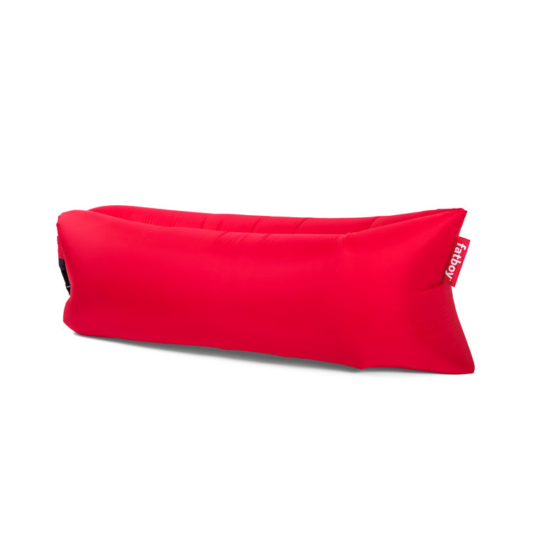 Tulip Orange Lamzac 3.0 Inflatable Beach Chair with UV Resistance