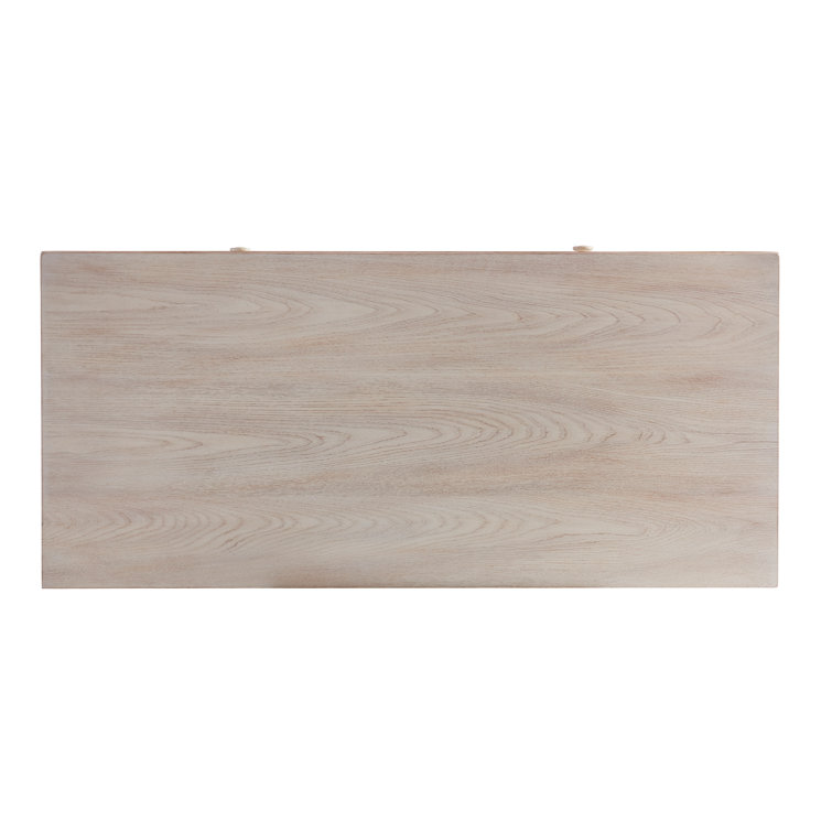 Cream Coastal Transitional 6-Drawer Dresser with Soft Close