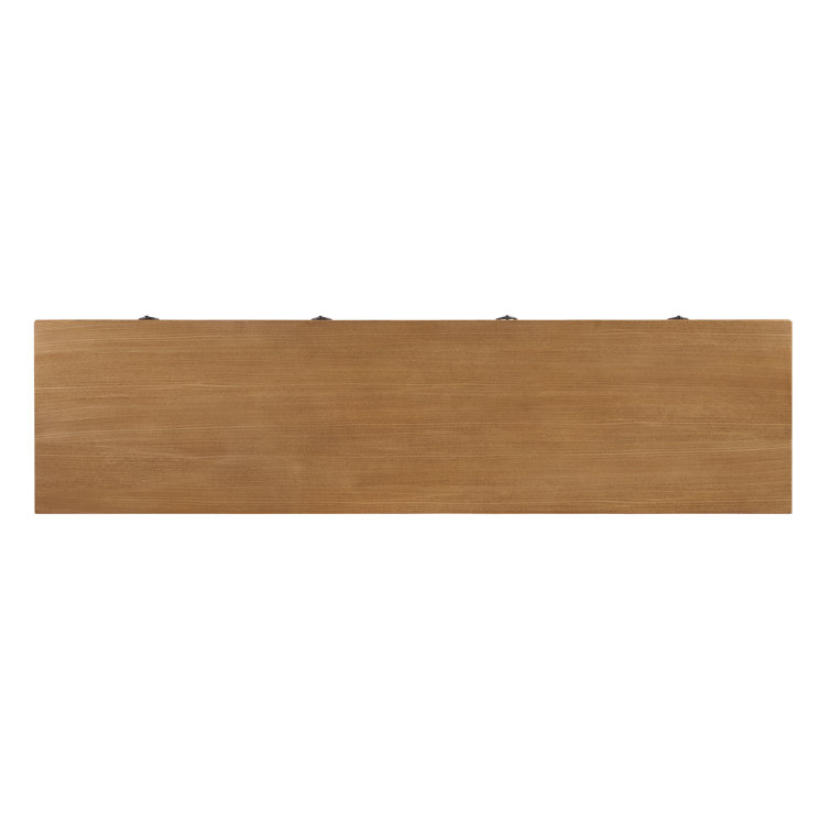 Newport Transitional 78'' Brown Sideboard with 4 Drawers