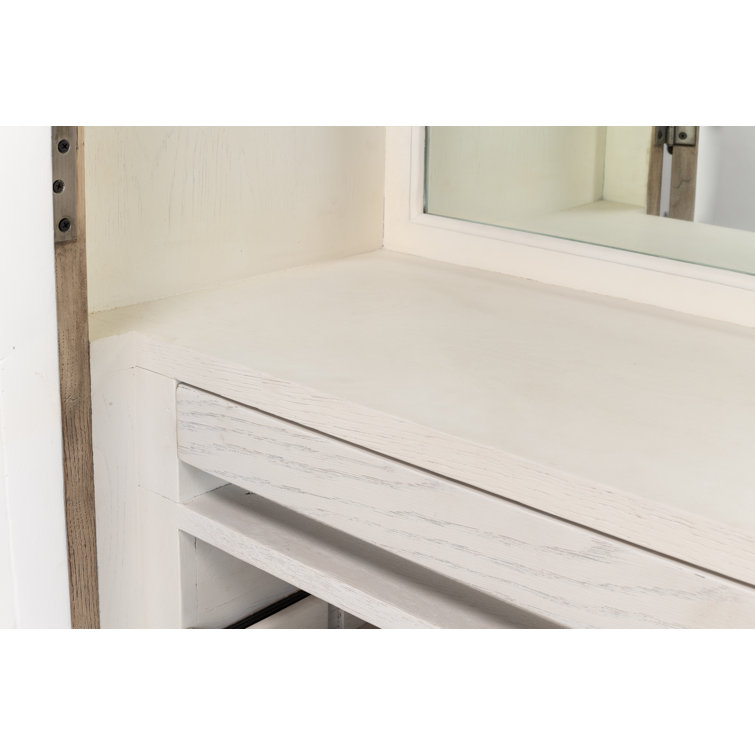 Barron Equestrian 49'' Rustic Oak Bar Cabinet