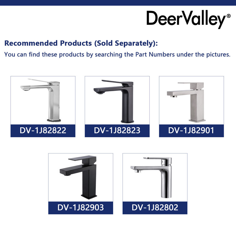 White Ceramic Rectangular Wall-Mount Bathroom Sink