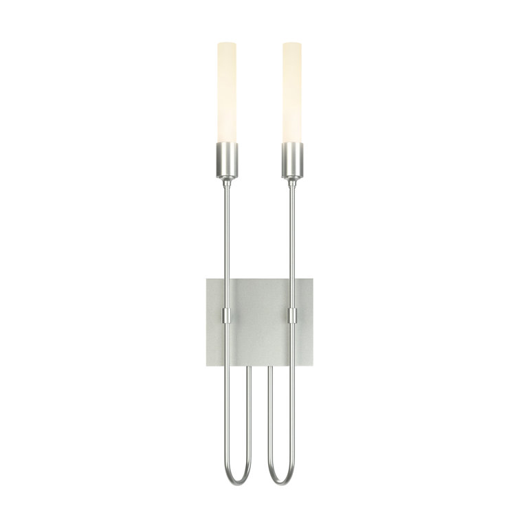 Lisse Vintage Platinum Steel Wallchiere Sconce