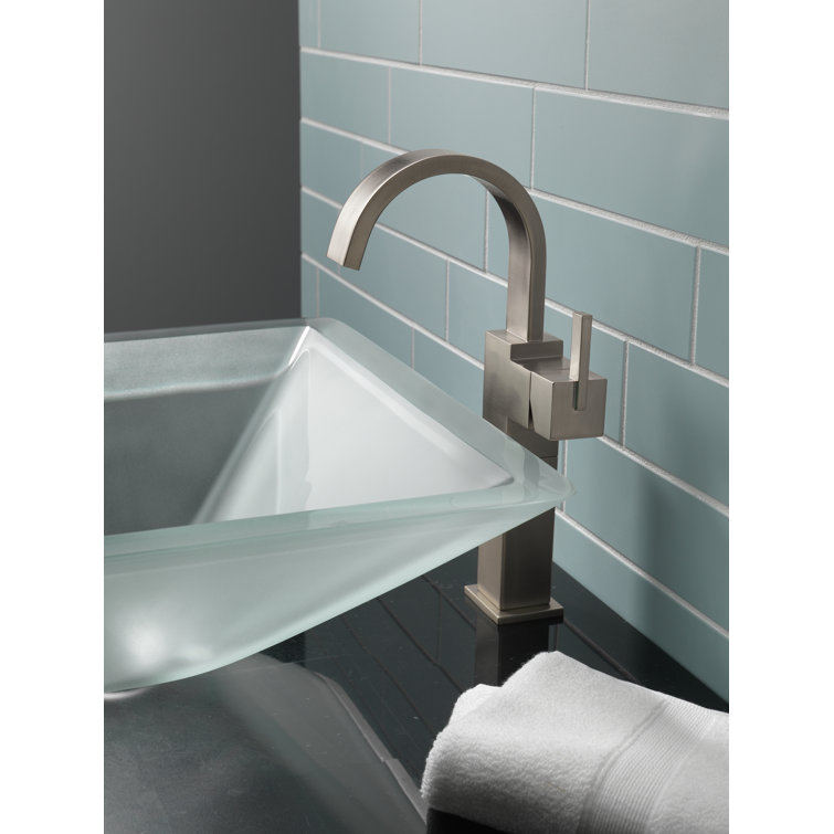 Stainless Steel Single Hole Vessel Bathroom Faucet