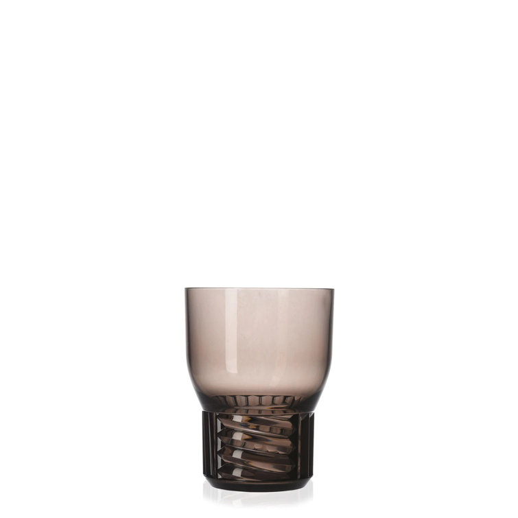 Fume Plastic Trama Wine Glass Set of 4