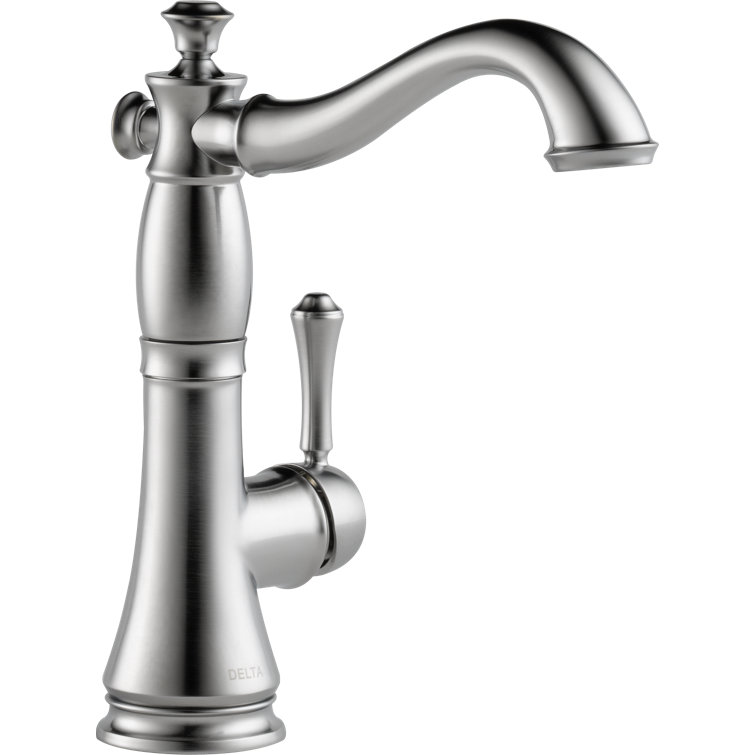 Stainless Steel Traditional Deck Mounted Bar Faucet with Pull-out Spray