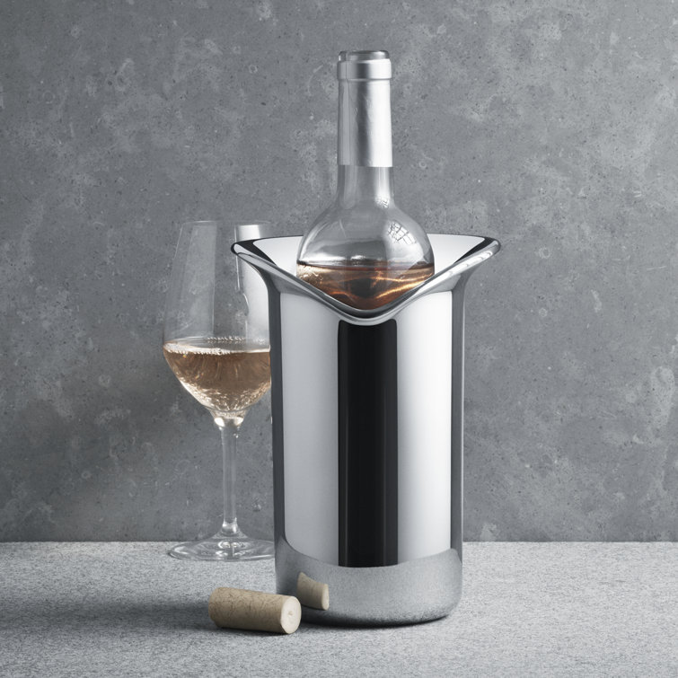 Stainless Steel Mirror Polished Wine Bottle Chiller