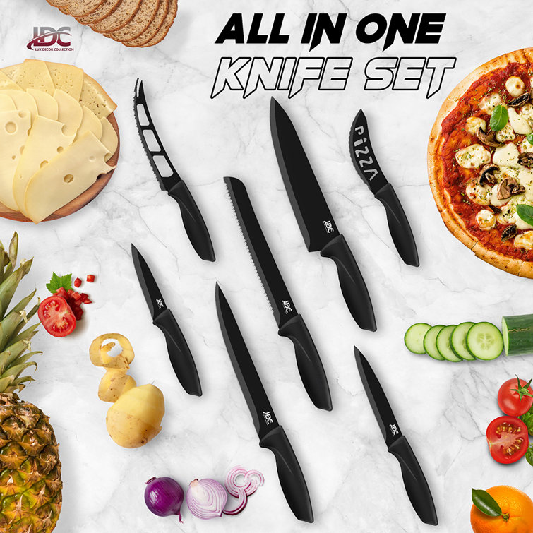 Lux Decor Collection Stainless Steel Assorted Knife Set