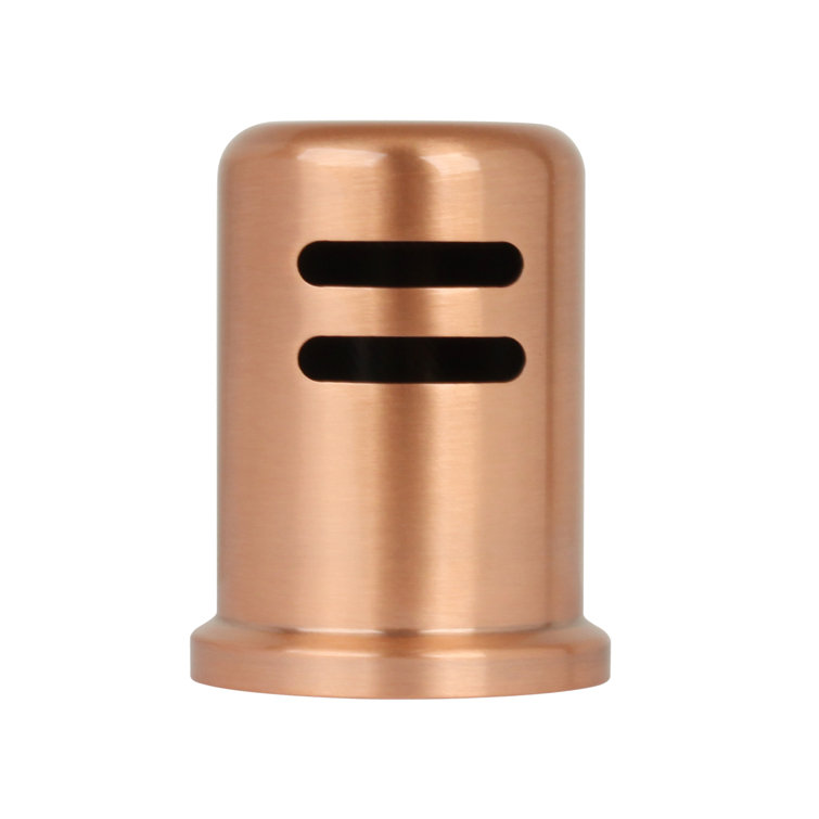 Copper Finish Rust Resistant Dishwasher Air Gap Cap