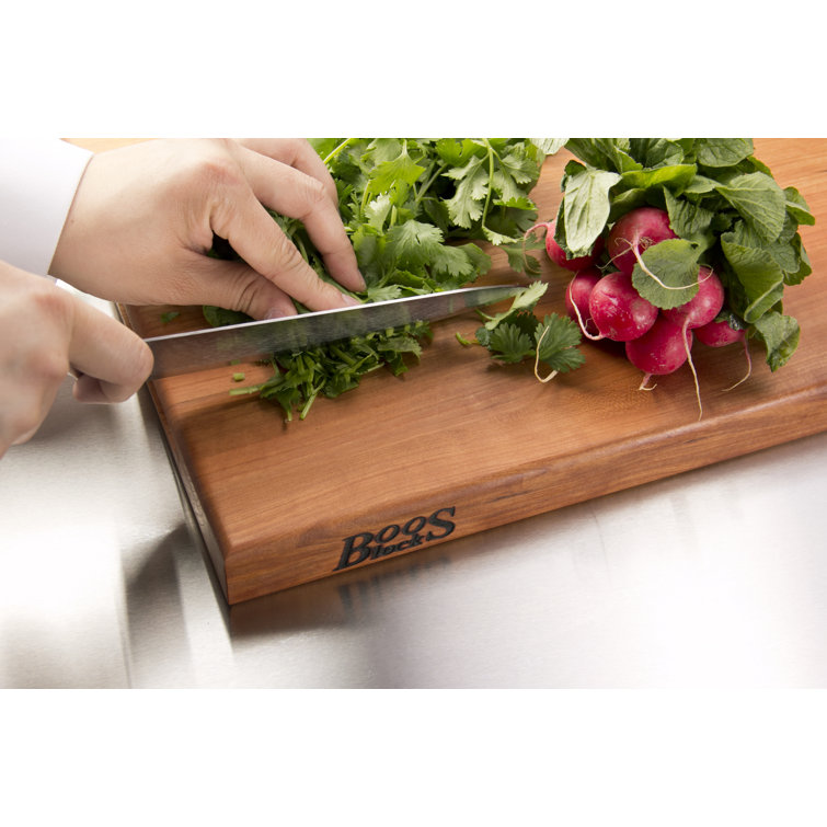 John Boos Walnut Reversible 18x12 Wood Cutting Board