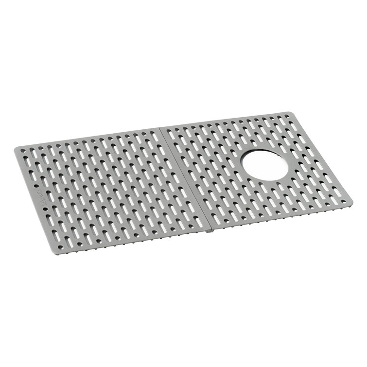 Arctic White Granite Composite Drop-In Workstation Sink