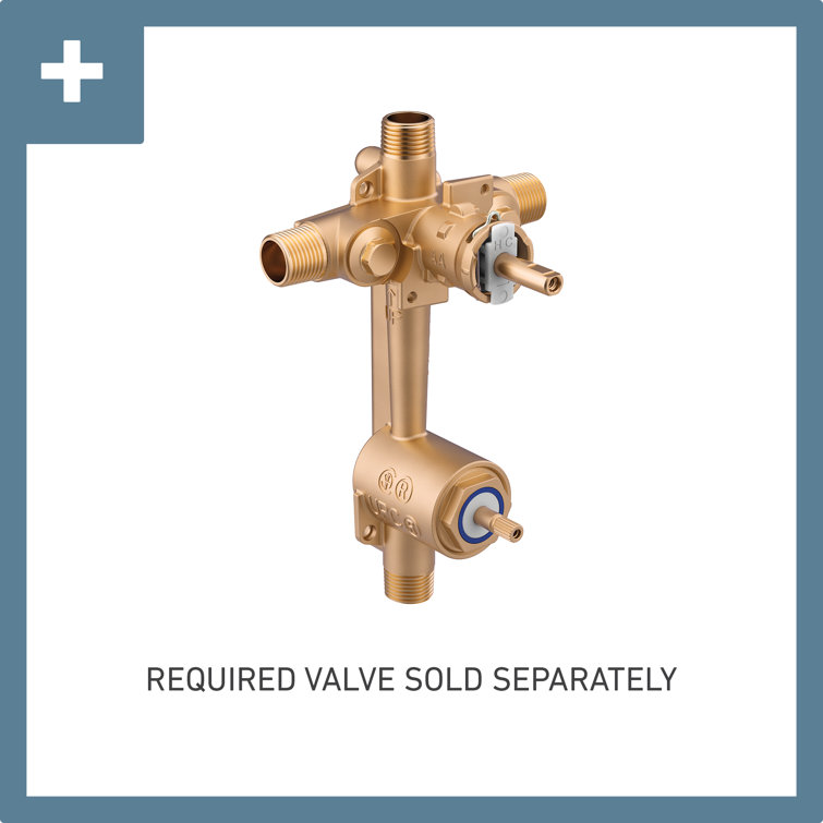 Moen Brass Posi-Temp Pressure Balancing Valve with Diverter