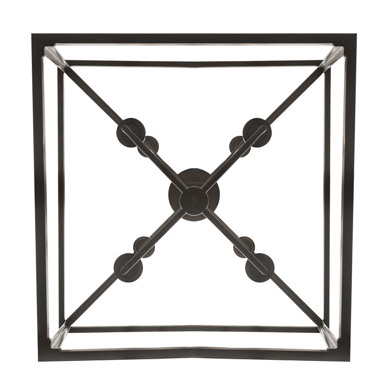Kitzi Bronze 8-Light Indoor/Outdoor LED Chandelier