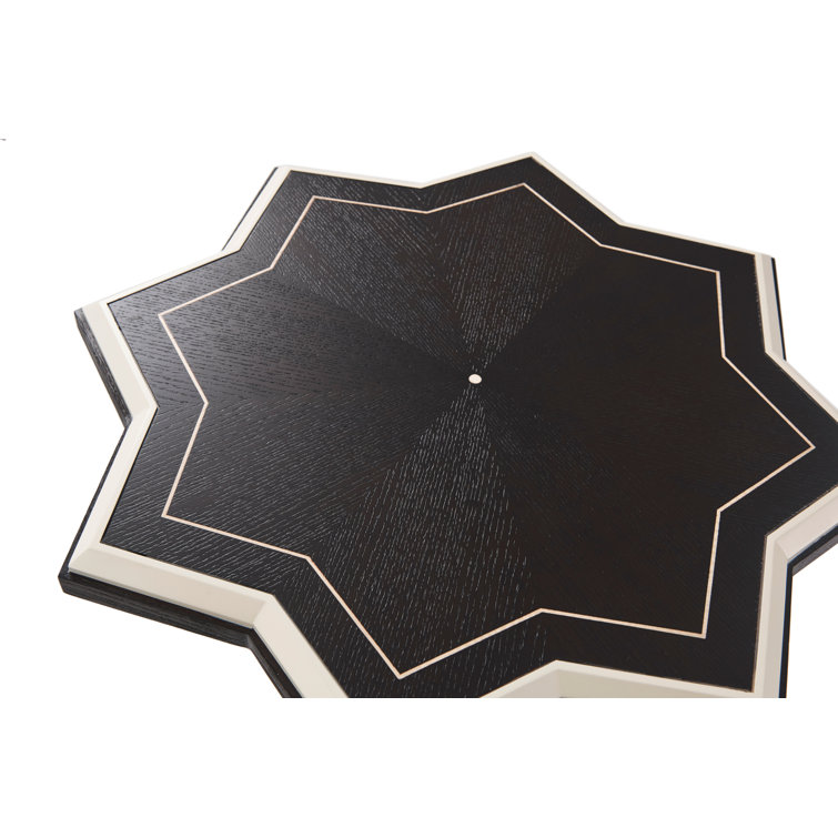 Atticus 26" Round Solid Wood End Table