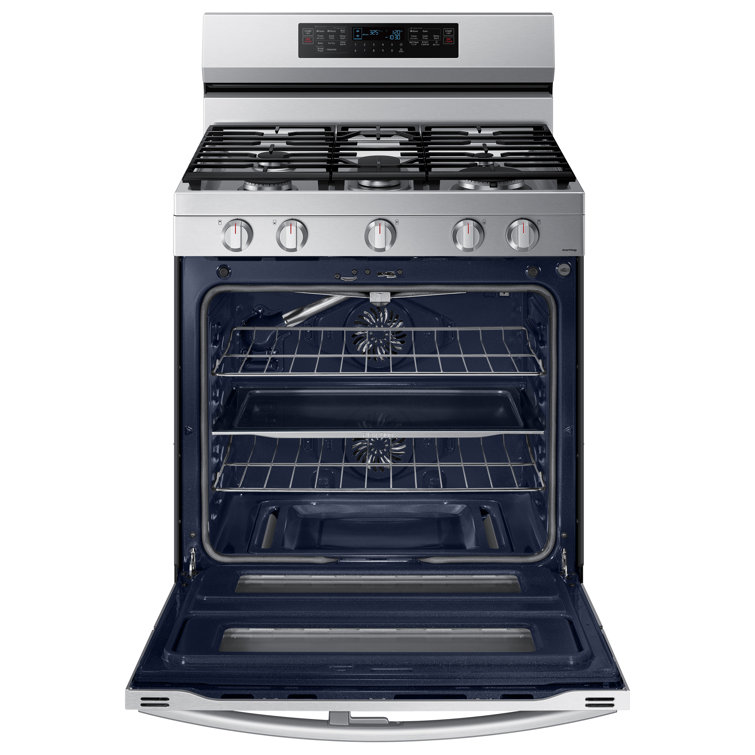 6.0 cu. ft. Stainless Steel Smart Freestanding Gas Range with Flex Duo and Air Fry