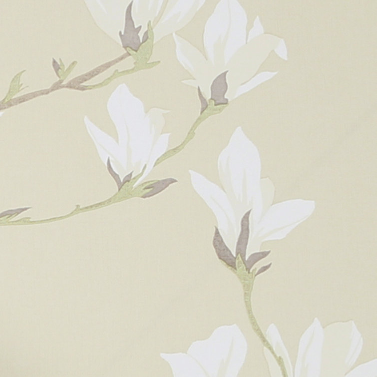 Laura Ashley Magnolia Grove Natural Floral Wallpaper Roll