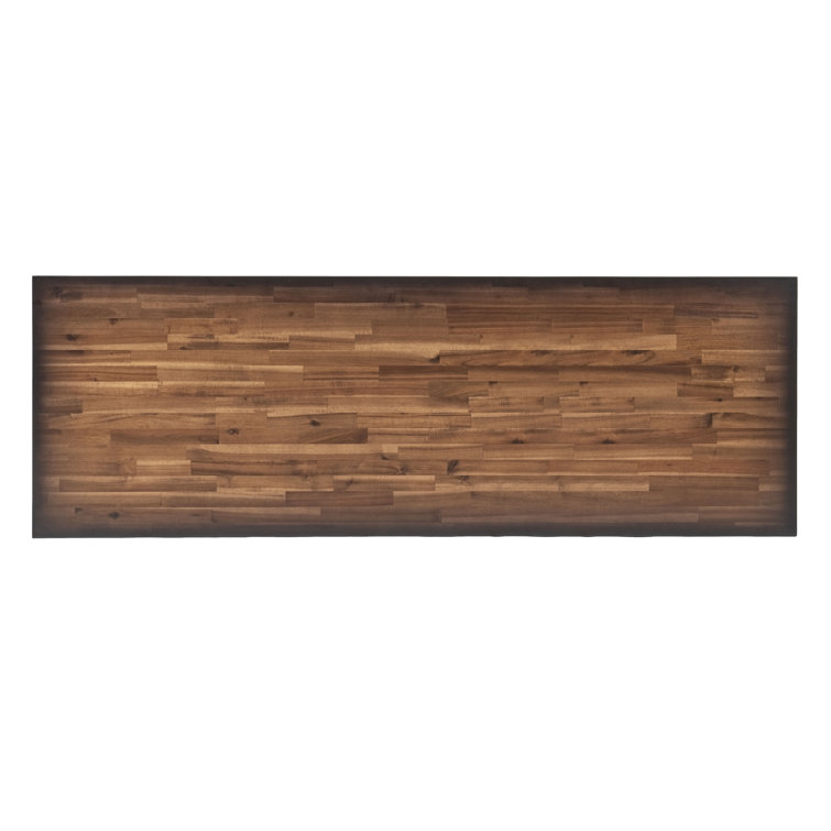 Duramax 72" Black Steel and Wood Rolling Workbench
