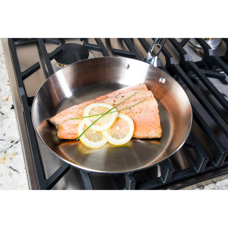 Viking 10-Piece Stainless Steel 3-Ply Cookware Set