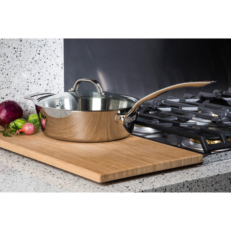 Viking 10-Piece Stainless Steel 3-Ply Cookware Set