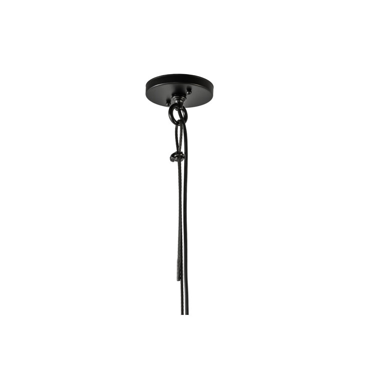 Gravity Solar Black & Vintage Copper Dome Pendant Light