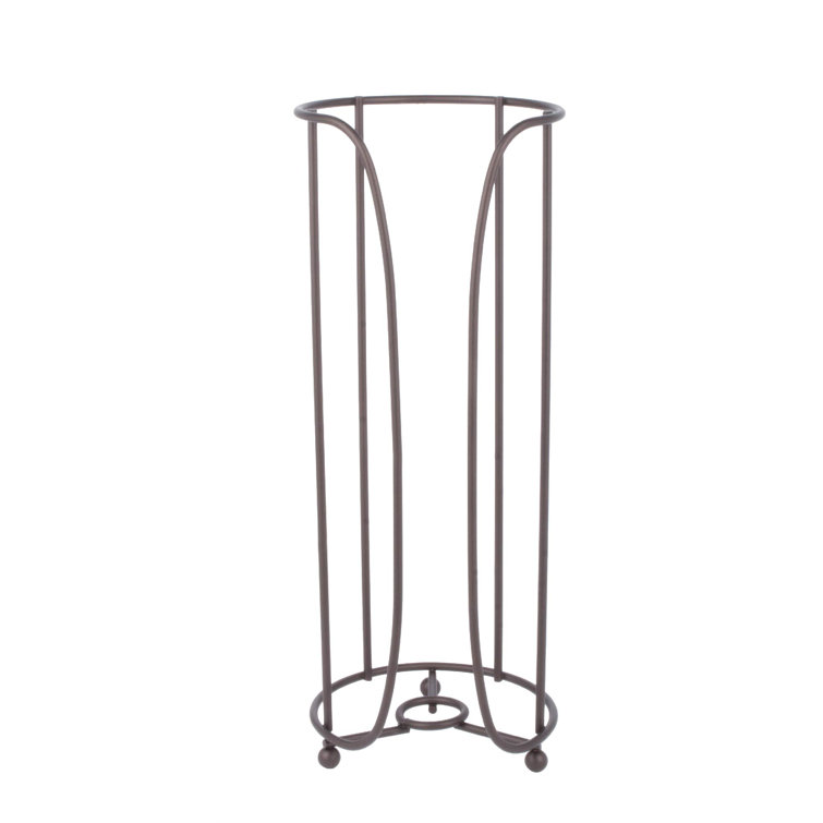 Oil-Rubbed Bronze Freestanding Toilet Paper Holder Stand