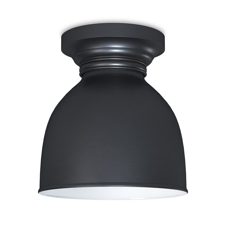 Oil Rubbed Bronze Dome Flush Mount Ceiling Light