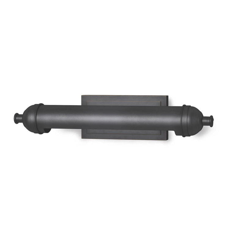 Devon 17.5" Oil Rubbed Bronze Dimmable 2-Light Picture Lamp