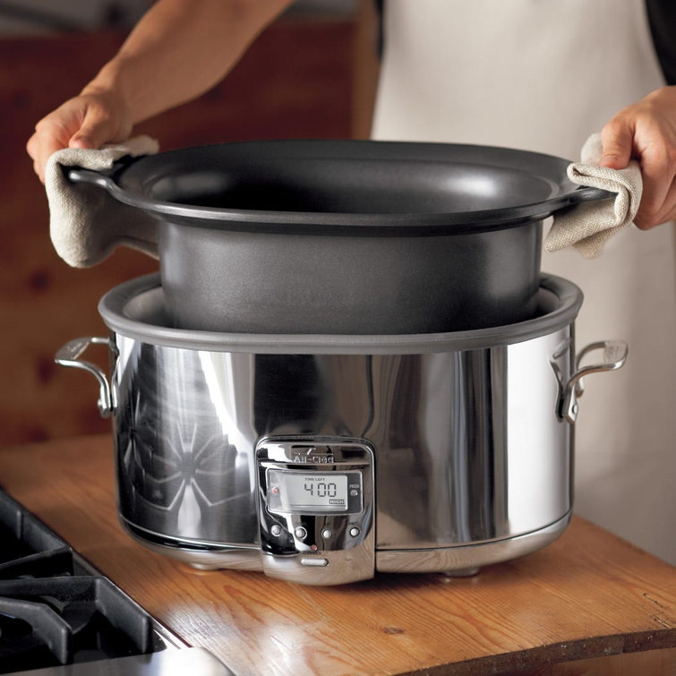 Stainless Steel 7 Qt. Slow Cooker with Digital Display