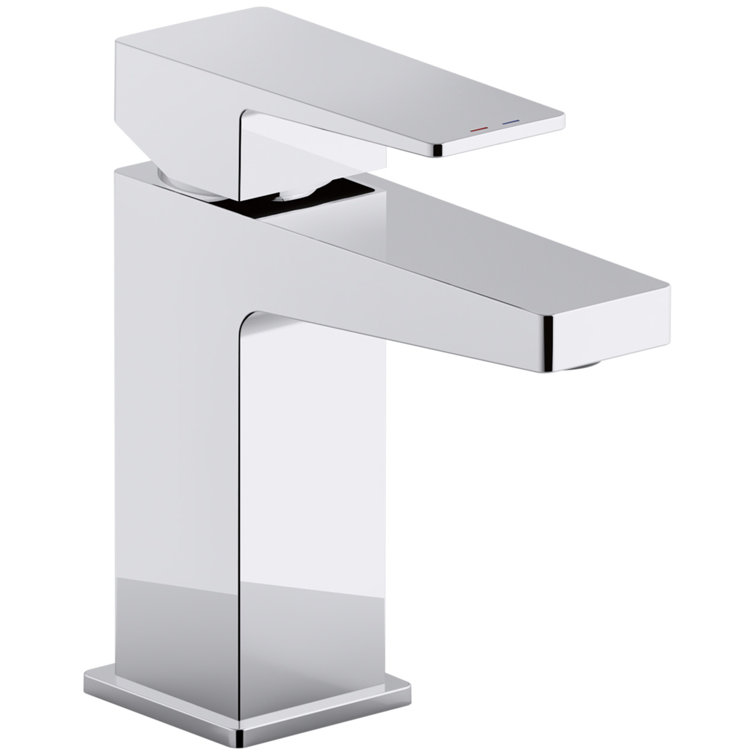 Honesty Modern Single-Handle Polished Chrome Bathroom Faucet