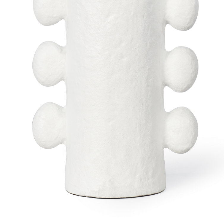 White Linen Shade Table Lamp with Polished Brass Spider