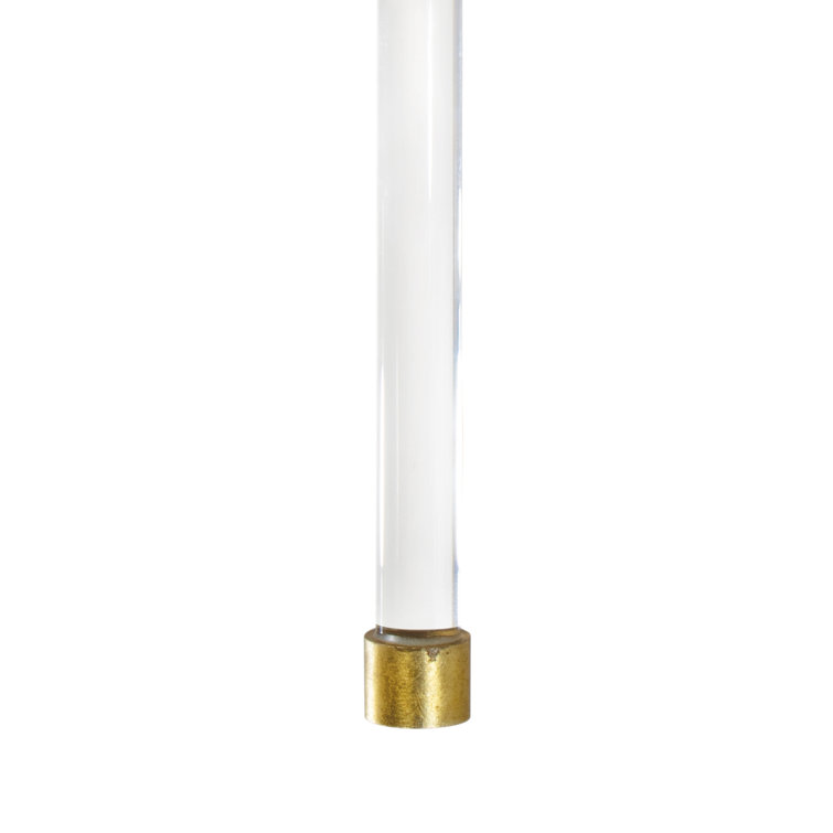 Gold Leaf Polished Brass Linen Shade Sconce