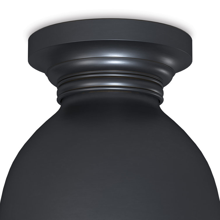 Oil Rubbed Bronze Dome Flush Mount Ceiling Light