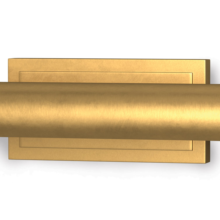 Natural Brass 2-Light Dimmable Picture Light