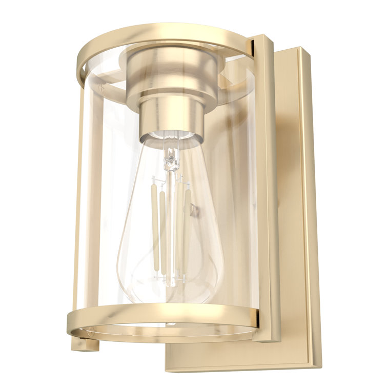 Alturas Gold Dimmable Outdoor Wall Sconce