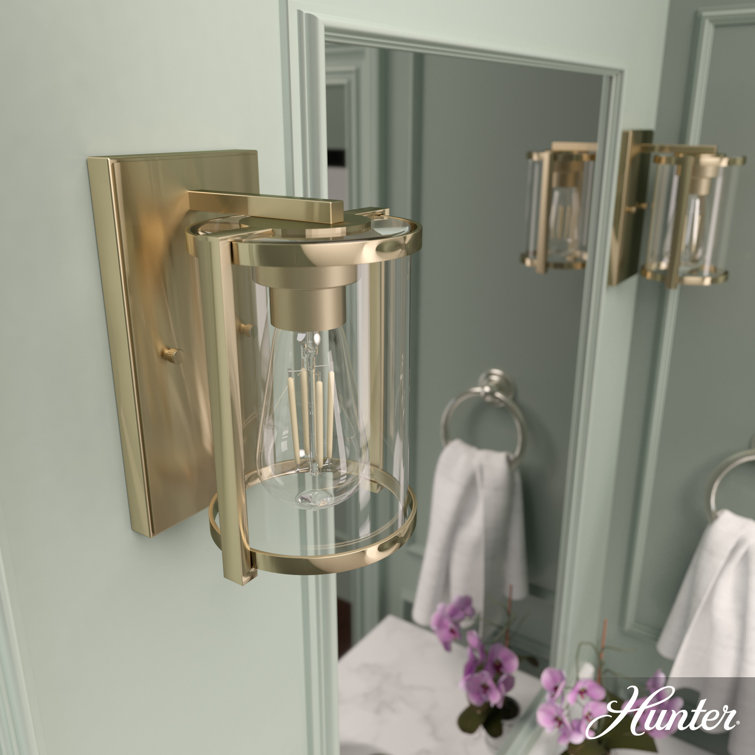 Alturas Gold Dimmable Outdoor Wall Sconce