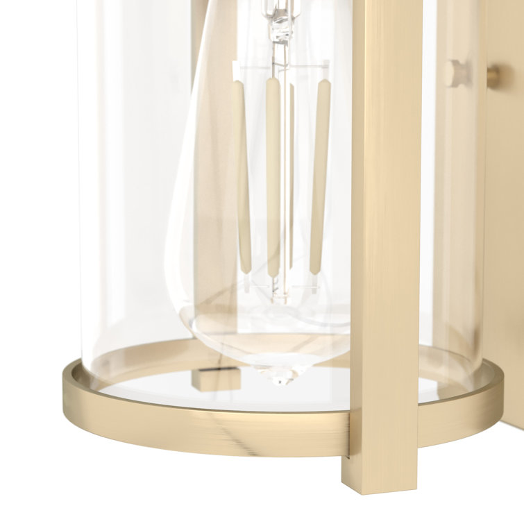 Alturas Gold Dimmable Outdoor Wall Sconce