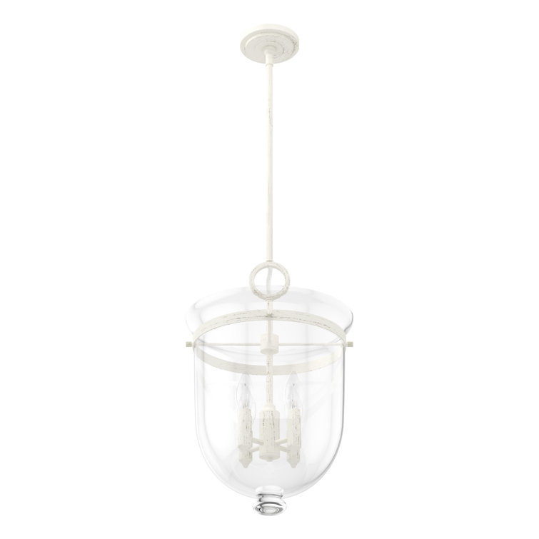 Belltown Timeless Rustic White 4-Light Urn Pendant