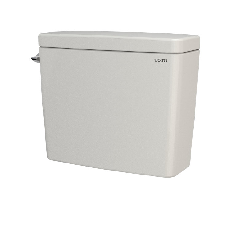 Bone Modern 1.28 GPF Toilet Tank with Chrome Lever