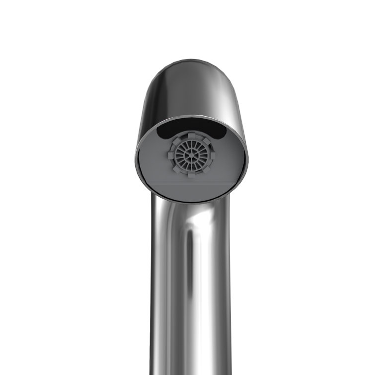 Polished Chrome 0.35 GPM Touchless Bathroom Faucet Spout