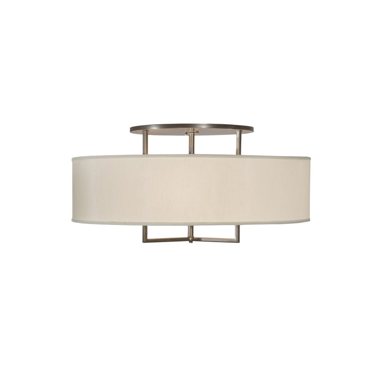 Cilindro Bahn Fabric Flush Mount