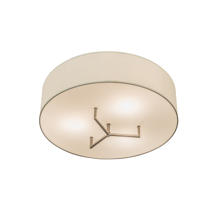 Cilindro Bahn Fabric Flush Mount