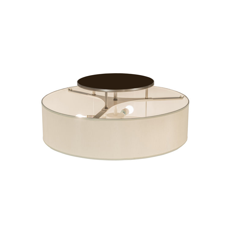 Cilindro Bahn Fabric Flush Mount