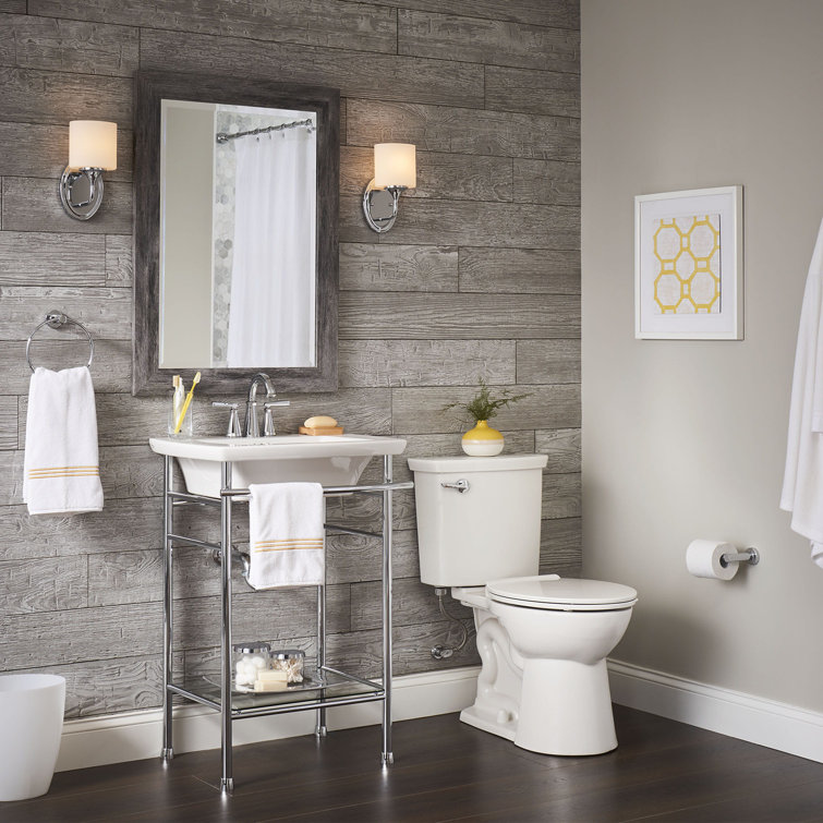 White Elongated High Efficiency Free Standing Toilet