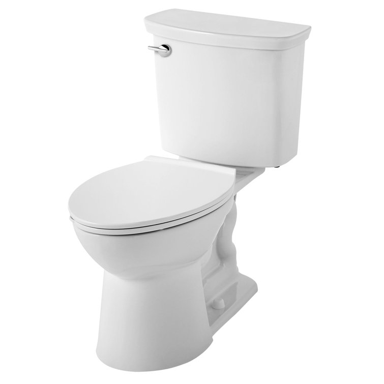 White Elongated High Efficiency Free Standing Toilet